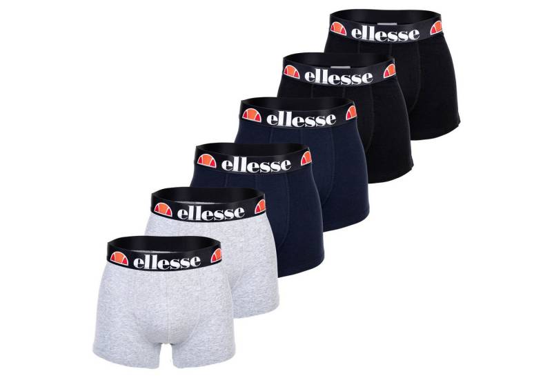 Ellesse Boxer Herren Boxershort 6er Pack Baumwolle (Packung, 6er Pack) von Ellesse