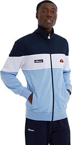 Ellesse Caprini Track Jacke Herren hellblau/weiß, XL von Ellesse
