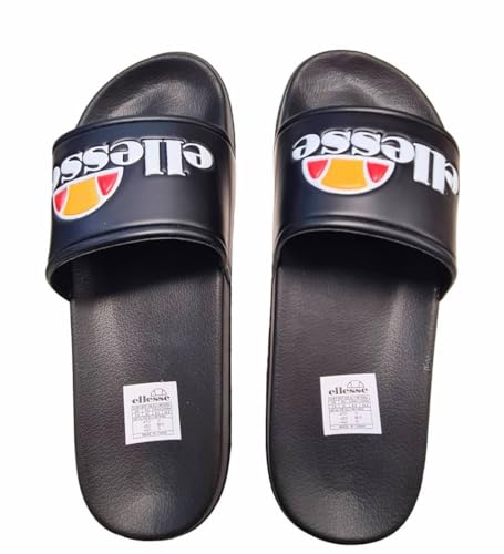 Ellesse Duke Badelatschen (black, EU Schuhgrößensystem, Erwachsene, Numerisch, M, 41) von Ellesse
