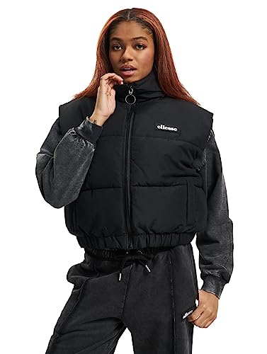 Ellesse Gerardo Gilet Crop Vest Damen Weste schwarz L von Ellesse