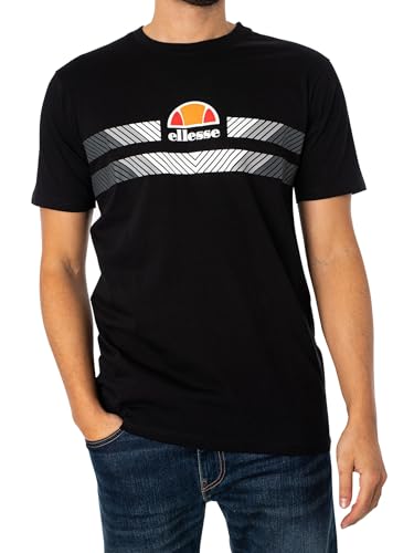 Ellesse Herren Aprelvie T-Shirt, Schwarz, L von Ellesse