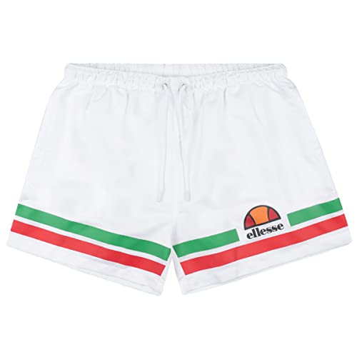 Ellesse Herren Badeshorts Tello, Farbe:White/Green, Größe:S von Ellesse