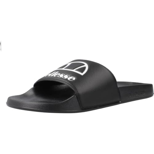 Ellesse Herren Fellentini Retro Semi Palla Logo Schwarze Slider Größe 10/EU45 von Ellesse