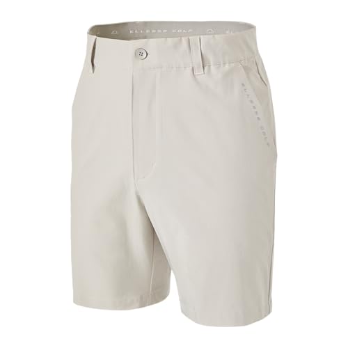 Ellesse Herren Veleto versteckte Golfshorts - Stone - 32" Taille von Ellesse