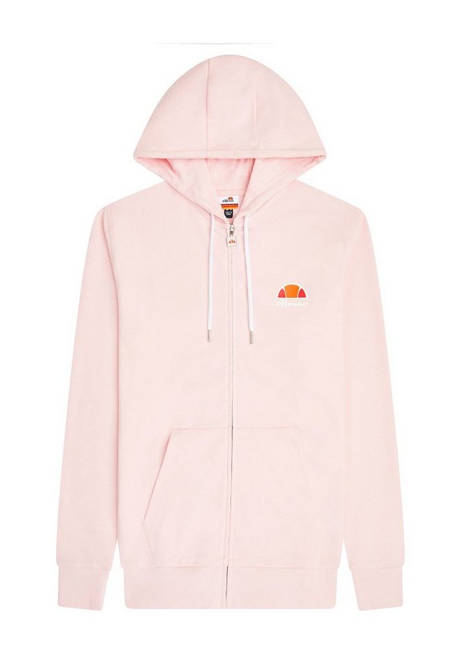 Ellesse Hoodie Ellesse Sweatjacke Damen DAJE FZ HOODY Rosa Light Pink von Ellesse