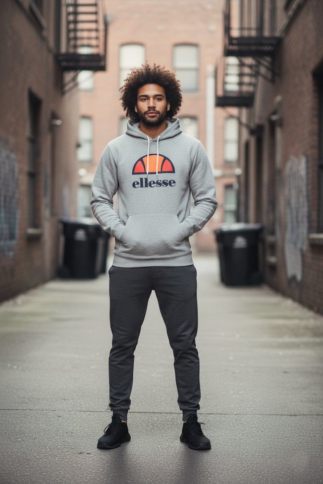 Ellesse Hoodie Herren Kapuzenpullover Dahryl OH von Ellesse