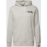 Ellesse Hoodie mit Label-Stitching Modell 'PRIMERO' in Hellgrau, Größe XL von Ellesse