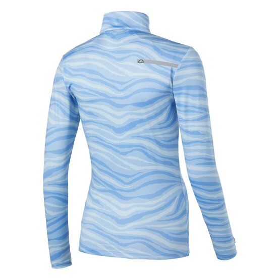 Ellesse Jazmin 1/2 Zip Top Stretch Unterzieher hellblau von Ellesse