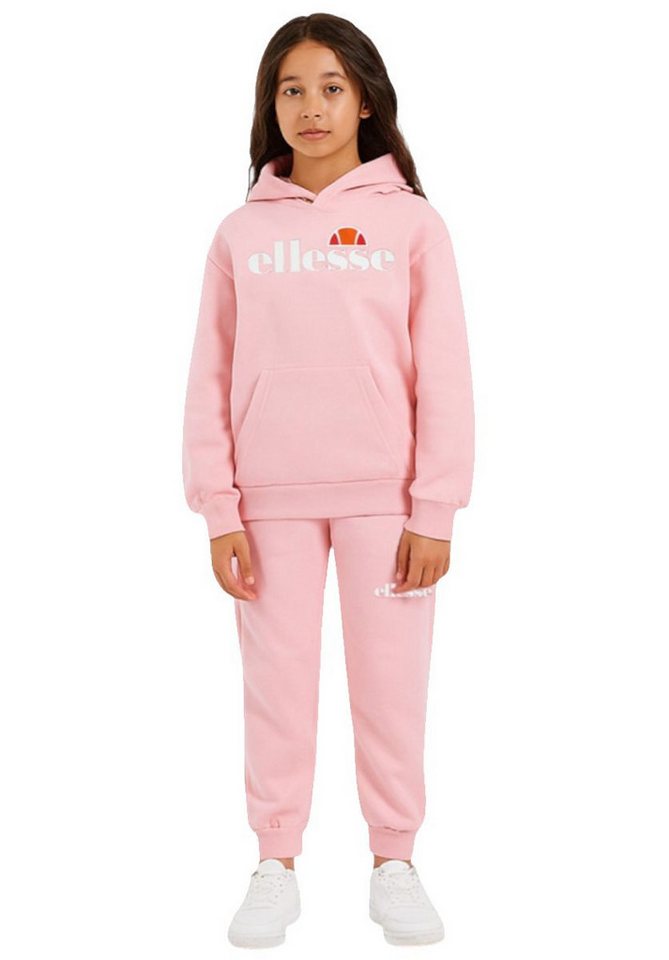 Ellesse Jogginganzug Ellesse Mädchen Rosa Jogginganzug Hoodie + Hose 8-14 Jahre (Set, Hoodie mit Jogginghose) von Ellesse
