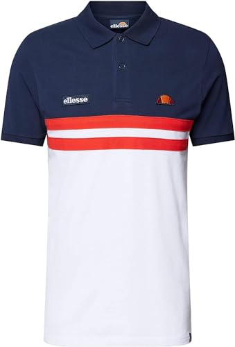 Ellesse Muccio Polo Shirt (Navy/red/White, M) von Ellesse