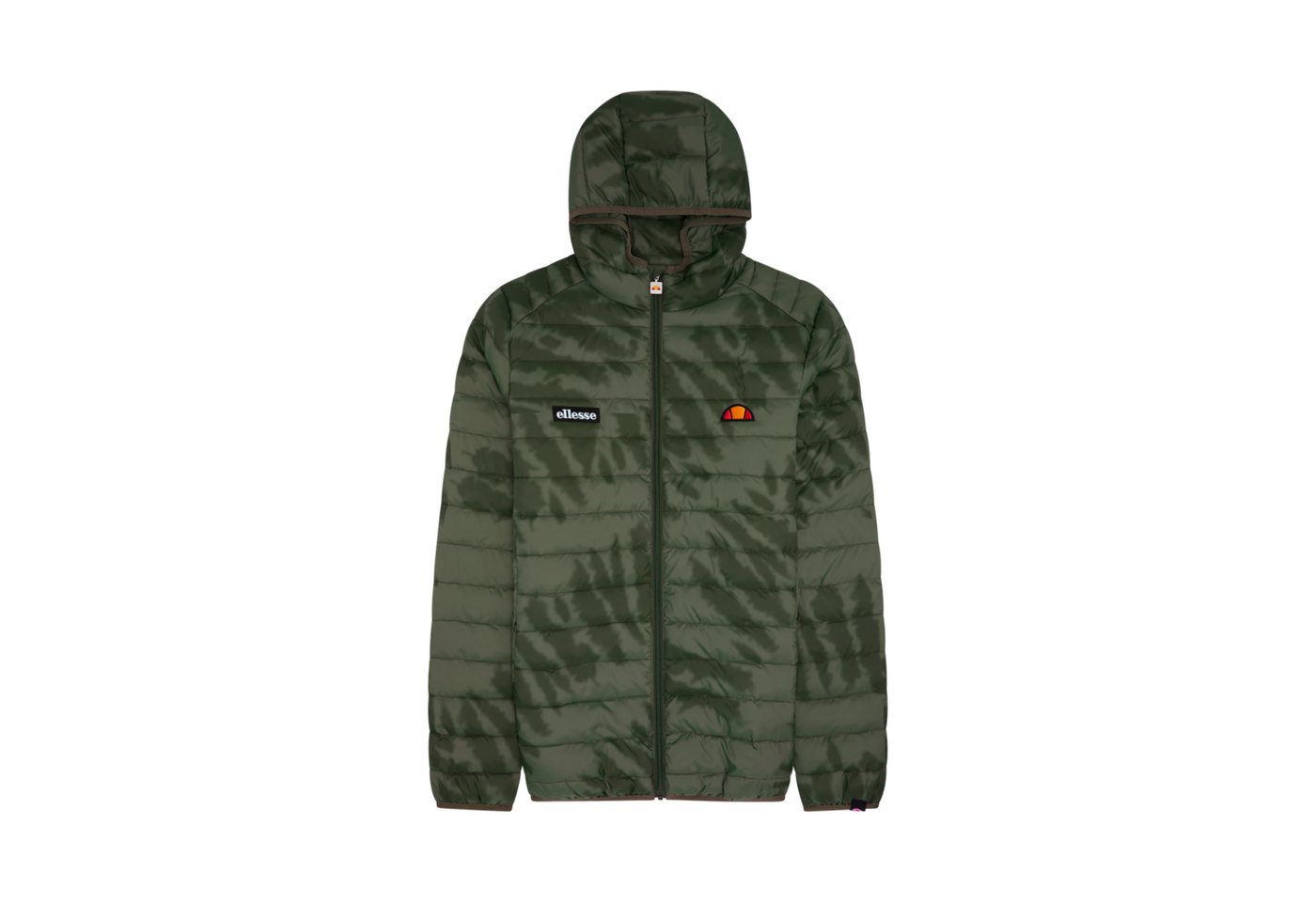 Ellesse Outdoorjacke ellesse Herren Übergangsjacke Lombardy Jacket Tie Dye dark green S (1-St) von Ellesse