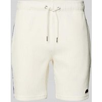 Ellesse Regular Fit Cordshorts mit Logo-Badge Modell 'TOMATRO' in Offwhite, Größe XXL von Ellesse