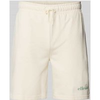 Ellesse Regular Fit Sweatshorts mit Label-Print Modell 'MOLLA' in Offwhite, Größe L Ellesse Regular Fit Sweatshorts mit Label-Print Modell 'MOLLA' in Offwhite, Größe L von Ellesse