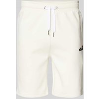Ellesse Regular Fit Sweatshorts mit Label-Stitching Modell 'NIORIR' in Offwhite, Größe XL von Ellesse