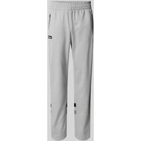Ellesse Regular Fit Trackpants mit Label-Badge Modell 'PALMINTERI' in Hellgrau, Größe M von Ellesse