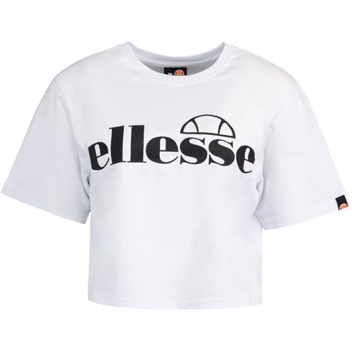 Ellesse Silo Cropped Women Shirt (DE/NL/SE/PL, Alphanumerisch, S, Regular, Regular, White) von Ellesse