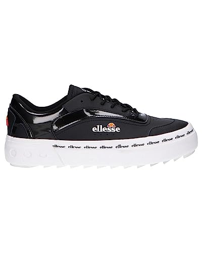 Ellesse Sportschuhe für Damen 613680 ALZINA LTHR AF BLK-BLK-WHT Schuhgröße 40 EU von Ellesse