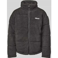 Ellesse Steppjacke mit Label-Patch Modell 'GENOVALI' in Black, Größe XXL von Ellesse