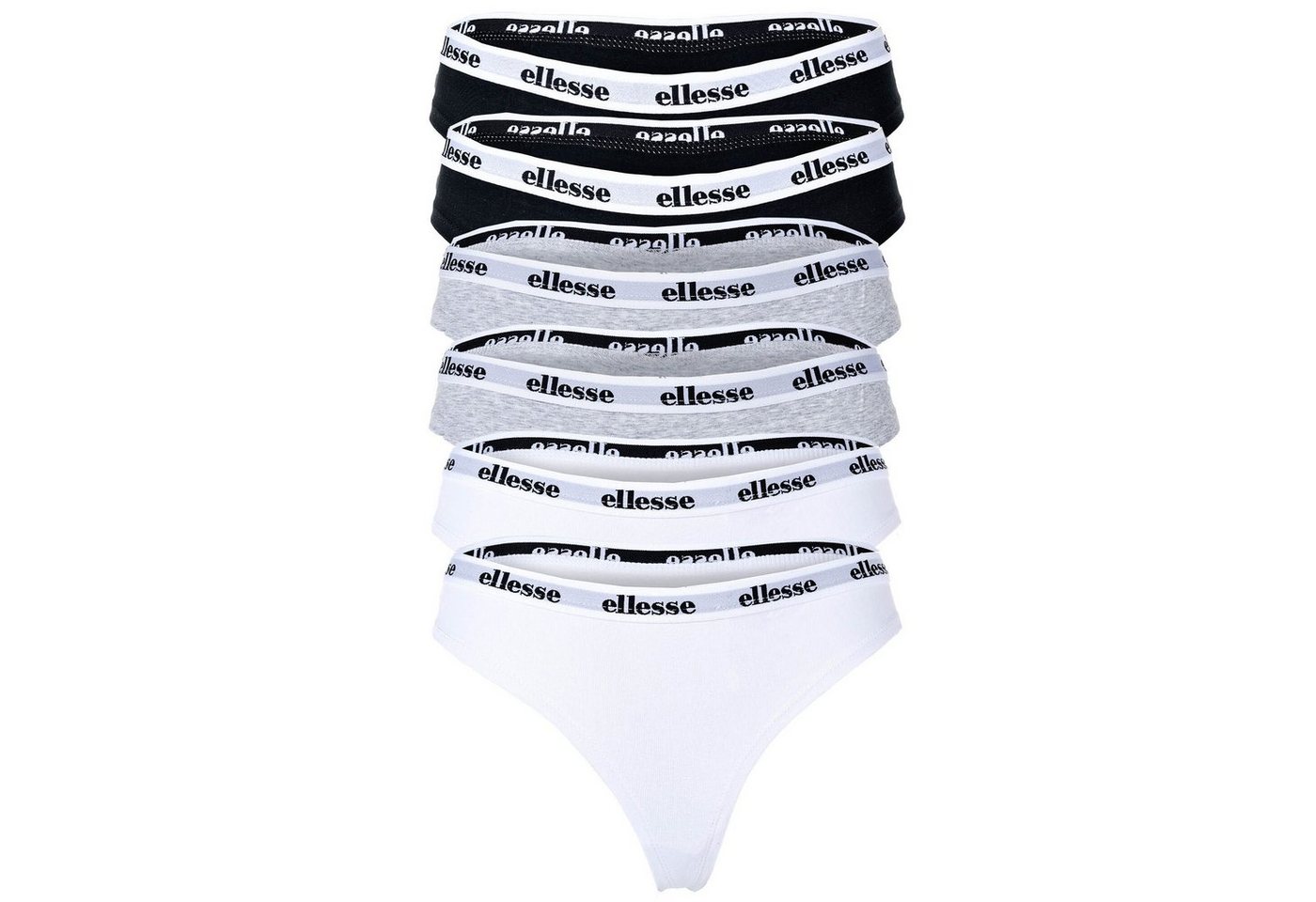 Ellesse String Damen Strings, 6er Pack - HILLAR, Unterwäsche von Ellesse