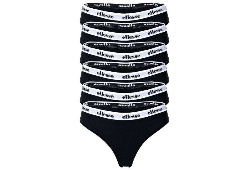 Ellesse String Damen String 6er Pack Baumwolle HILLAR (Packung, 6er Pack) von Ellesse