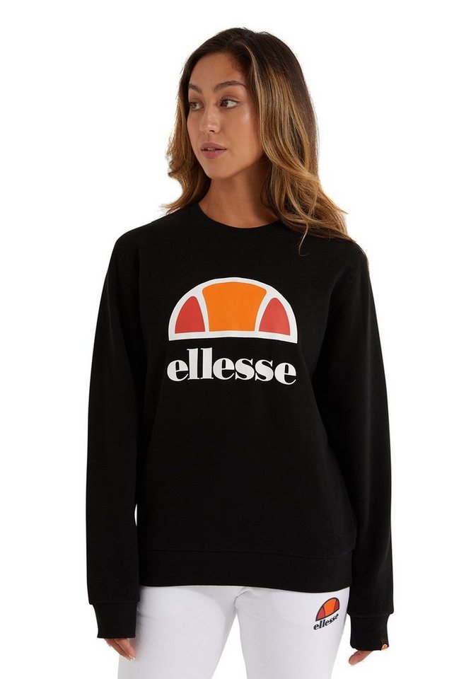 Ellesse Sweater Ellesse Damen Sweater CORNEO SWEATSHIRT Black Schwarz von Ellesse