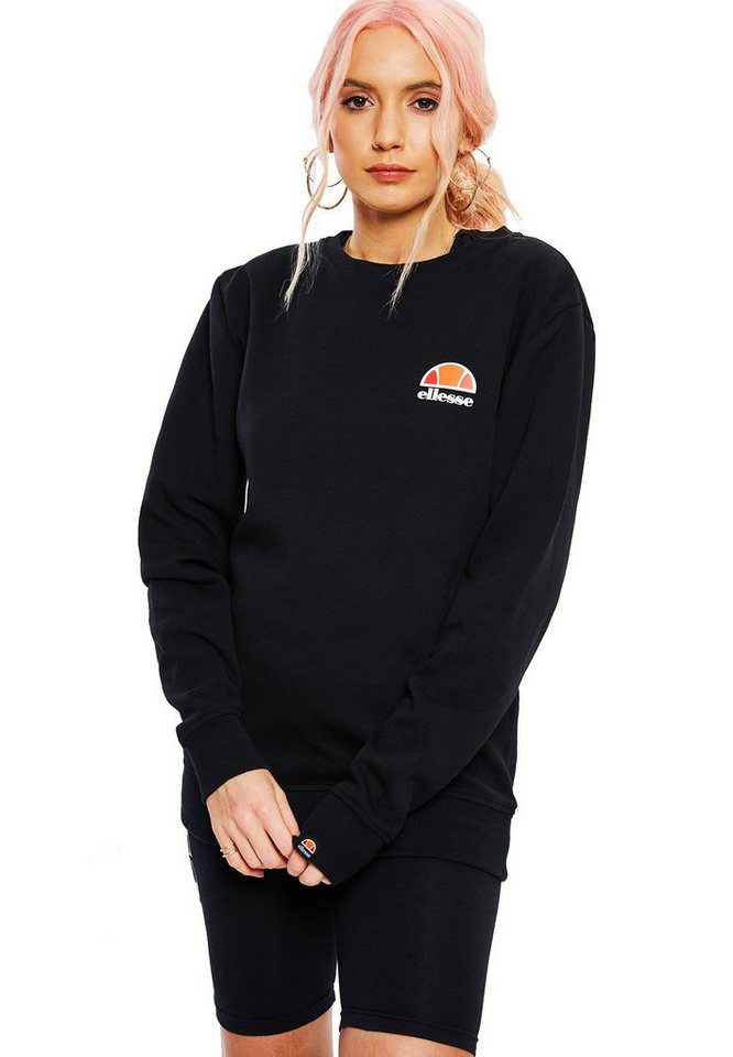 Ellesse Sweater Ellesse Sweater Damen ASHBURTON SWEATSHIRT Schwarz Black von Ellesse