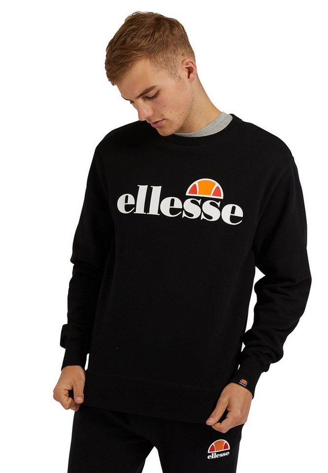 Ellesse Sweater Ellesse Sweater Herren SL SUCCISO SWEATSHIRT Schwarz Black von Ellesse
