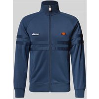 Ellesse Sweatjacke mit Label-Patch Modell 'RIMINI' in Marine, Größe M von Ellesse