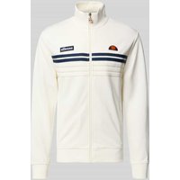 Ellesse Sweatjacke mit Label-Patch Modell 'VICENZA TRACK' in Offwhite, Größe XXL von Ellesse
