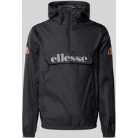 Ellesse Sweatjacke mit Label-Print Modell 'ACERA' in Black, Größe S von Ellesse