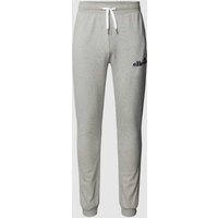 Ellesse Sweatpants mit Label-Stitching Modell 'NIORO' in Hellgrau, Größe XXL von Ellesse