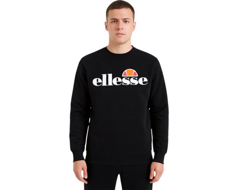 Ellesse Sweatshirt Herren Pullover Pulli Sweater grau und schwarz S M L XL XXL von Ellesse
