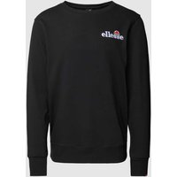 Ellesse Sweatshirt mit Label-Stitching Modell 'FIERRO' in Black, Größe S von Ellesse