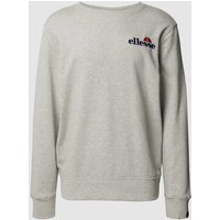 Ellesse Sweatshirt mit Label-Stitching Modell 'FIERRO' in Hellgrau, Größe L von Ellesse