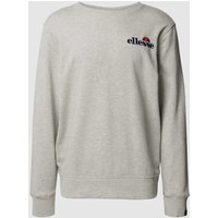 Ellesse Sweatshirt mit Label-Stitching Modell 'FIERRO' in Hellgrau, Größe S von Ellesse