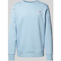 Ellesse Sweatshirt mit Label-Stitching Modell 'Fierro' in Hellblau, Größe M von Ellesse