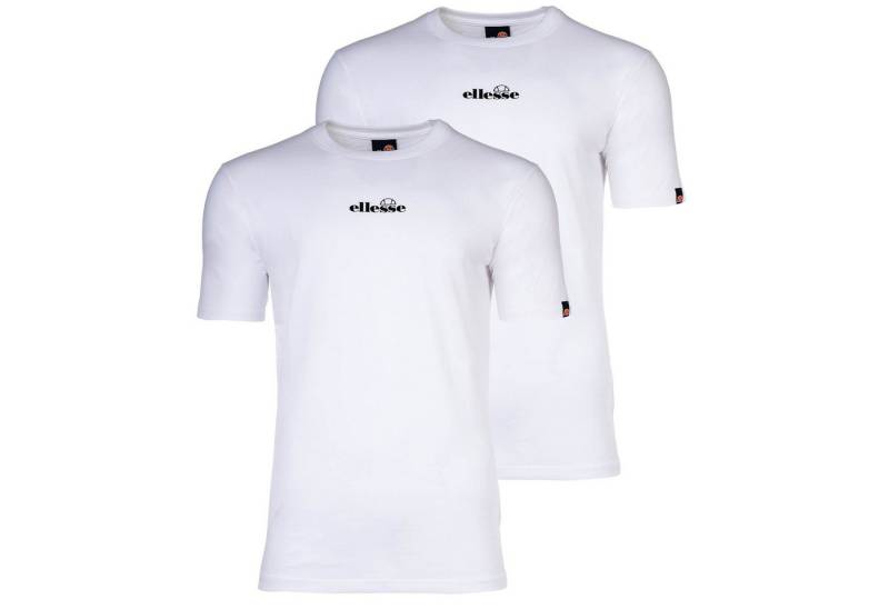 Ellesse T-Shirt Herren T-Shirt 2er Pack Baumwolle OLLIO (Packung, 2er Pack) von Ellesse