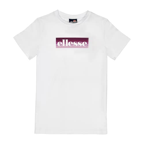 Ellesse T-Shirt für Mädchen Princi - Synthetik, weiß, 12 von Ellesse