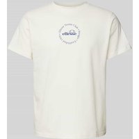 Ellesse T-Shirt mit Label-Print Modell 'MELODI' in Offwhite, Größe XL von Ellesse