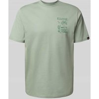 Ellesse T-Shirt mit Motiv- und Label-Print Modell 'TROPICOSA' in Gruen, Größe XXL von Ellesse