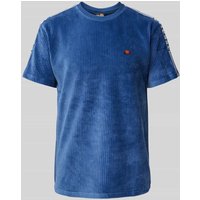 Ellesse T-Shirt mit Strukturmuster Modell 'MADORI' in Blau, Größe S von Ellesse