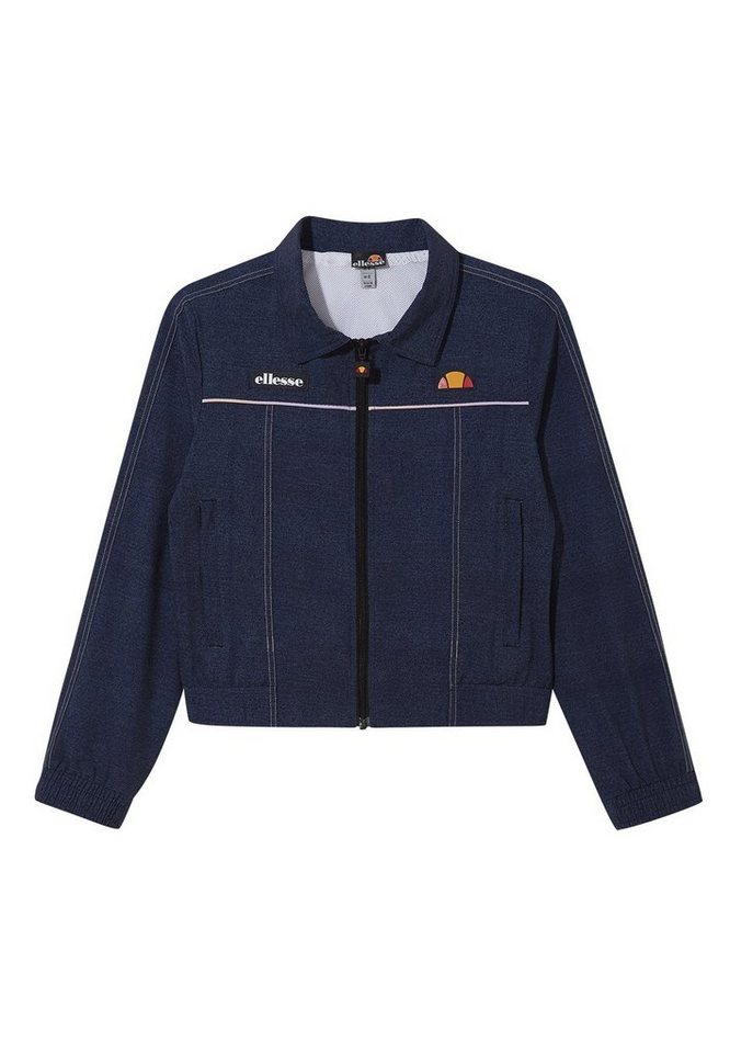 Ellesse Trainingsjacke Ellesse Damen Trainingsjacke STUPENDO TRACK TOP Denim Dunkelblau von Ellesse