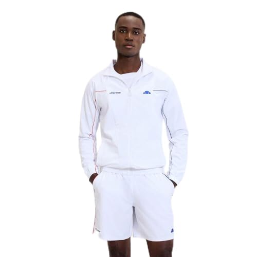 Ellesse Woodford Track Top Herren Trainingsjacke Weiß M von Ellesse