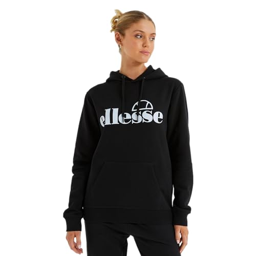 ellesse Damen Lyara Hoody Kapuzenpullover, Schwarz, 34 von Ellesse