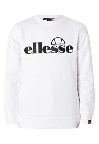 ellesse Herren Bootia-Sweatshirt, Weiß, XXL von Ellesse