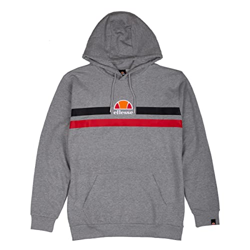 ellesse Herren Kapuzenpullover Alroni, Farbe:Grey Marl, Größe:L von Ellesse