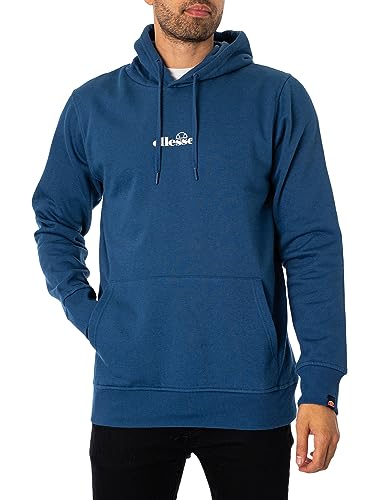 ellesse Herren Pershuta Hoodie Oberteil mit Kapuze, blau, S von Ellesse