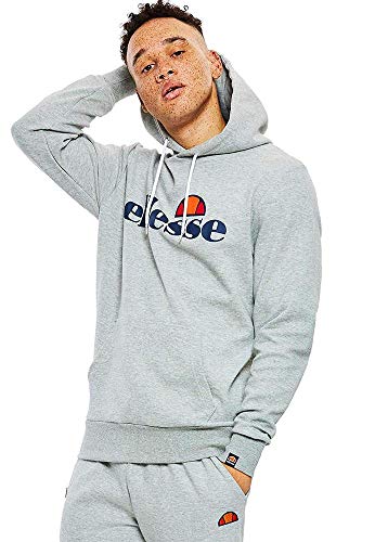 Ellesse Hoody Herren Brisbane OH Hoody Grau Grey Marl, Größe:XL von Ellesse