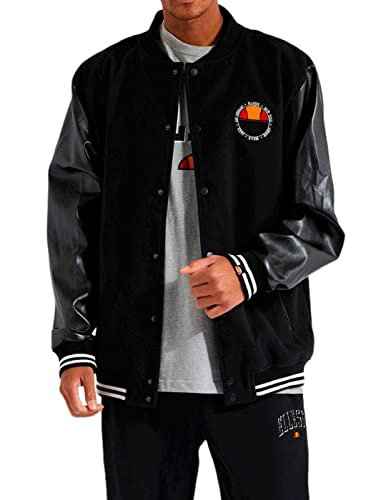 ellesse Notre Jacke Herren Collegejacke schwarz M von Ellesse