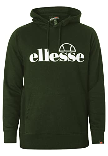 ellesse OODIA OH Hoody Herren Sweatshirt SHP16470 grün, Bekleidungsgröße:XXL von Ellesse